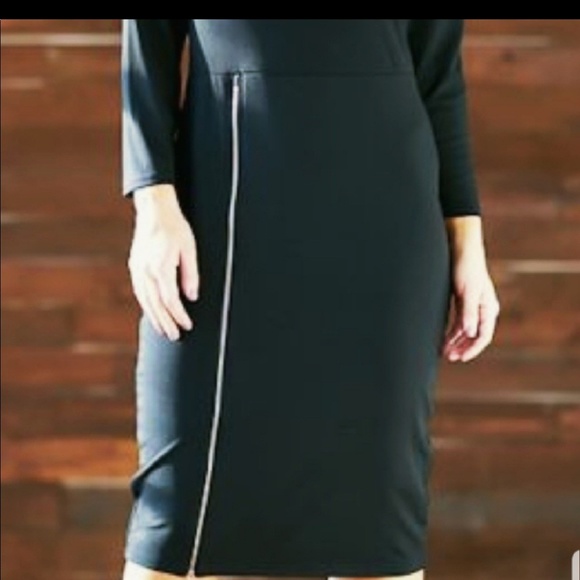 🌅Black Bodycon Dress - Picture 2 of 2